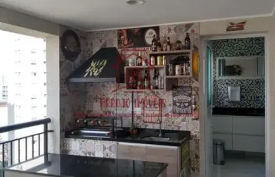 Apartamento para venda em santo andré, vila gilda, 3 dormitórios, 3 suítes, 1 banheiro, 3 vagas