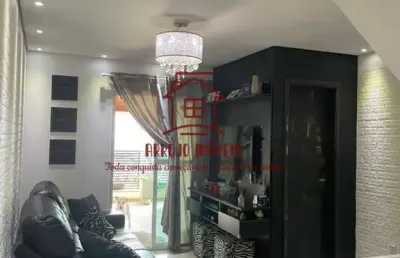 Sobrado para venda em santo andré, jardim santo antônio, 3 dormitórios, 1 suíte, 2 banheiros, 2 vagas