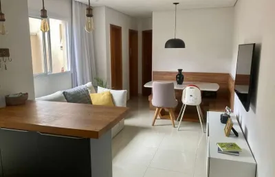 Apartamento para venda em santo andré, jardim paraíso, 2 dormitórios, 1 suíte, 2 banheiros, 1 vaga
