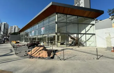 Salão comercial para locação em são caetano do sul, santa paula, 1 banheiro, 7 vagas