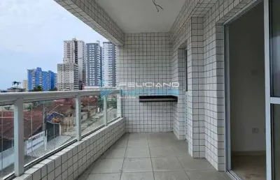 Apartamento com 2 quartos, balneário maracanã, praia grande - r$ 340 mil, cod: 4138