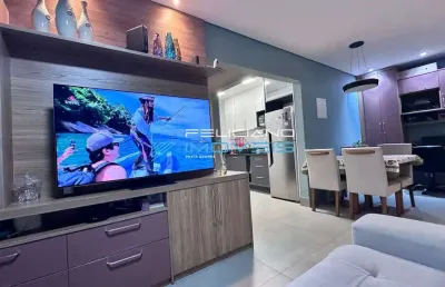 Apartamento com 1 dorm, guilhermina, praia grande - r$ 450 mil, cod: 4791