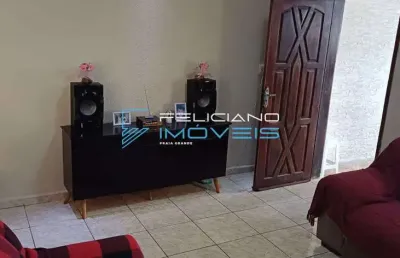 Casa com 3 quartos, balneário maracanã, praia grande - r$ 495 mil, cod: 5856