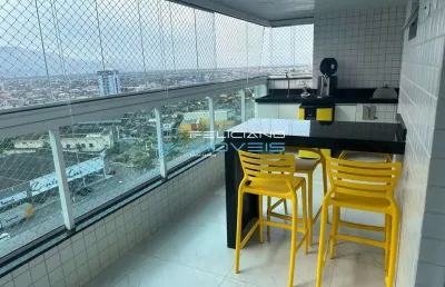 Apartamento com 1 quarto, caiçara, praia grande - r$ 395 mil, cod: 5914