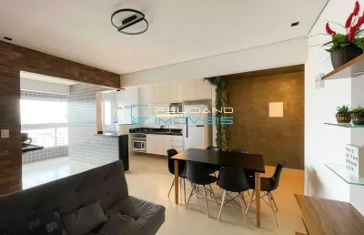 Apartamento com 2 quartos, caiçara, praia grande - r$ 630 mil, cod: 6038