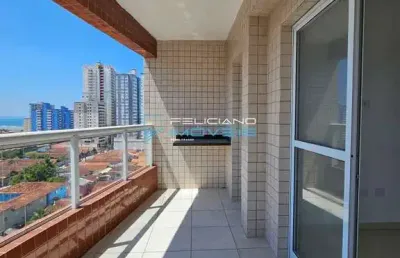 Apartamento com 2 quartos, balneário maracanã, praia grande - r$ 360 mil, cod: 4136