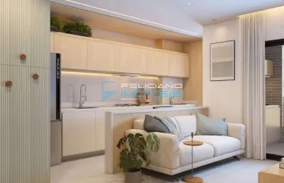 Apartamento com 1 quarto, guilhermina, praia grande - r$ 389 mil, cod: 5789