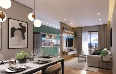 Apartamento com 1 quarto, solemar, praia grande - r$ 425 mil, cod: 5720