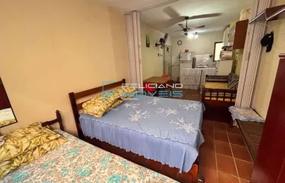 Kitnet com 1 quarto, aviação, praia grande - r$ 180 mil, cod: 6366