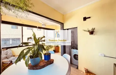 Apartamento 2 dormitórios, suíte, vista mar, garagem fechada