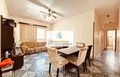 Apartamento no embaré, em santos, 2 dormitórios, vaga demarcada