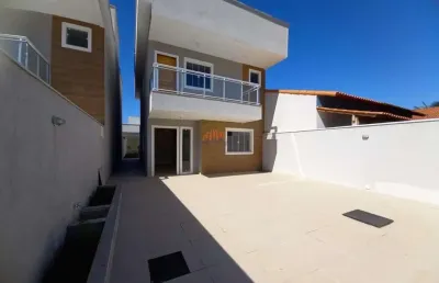 Casa para venda em maricá, jardim atlântico oeste (itaipuaçu), 5 dormitórios, 3 suítes, 3 banheiros, 2 vagas