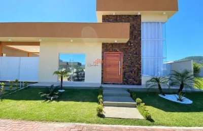 Casa em condomínio para venda em maricá, itapeba, 4 dormitórios, 1 suíte, 3 banheiros, 2 vagas