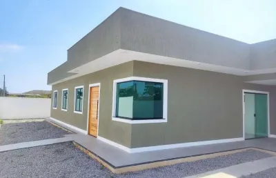 Casa para venda em maricá, cajueiros (itaipuaçu), 3 dormitórios, 1 suíte, 1 banheiro, 4 vagas