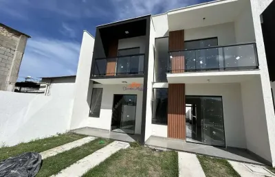 Casa duplex para venda em maricá, são josé do imbassaí, 2 dormitórios, 2 banheiros, 2 vagas
