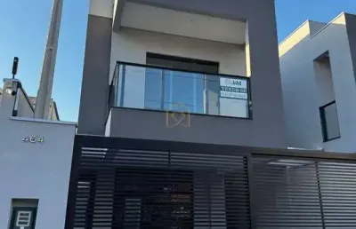 Sobrado de alto padrão no boqueirão em praia grande com 148m2
