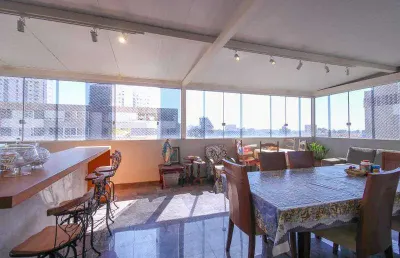Cobertura à venda, 3 quartos, 1 suíte, 1 vaga, funcionários - belo horizonte/mg