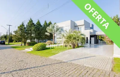 Casa em condomínio fechado com 4 quartos à venda na br-376 km 624, 25460, villagio  haras bom pastor, são josé dos pinhais por r$ 2.350.000