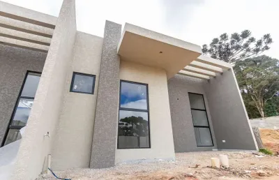 Casa com 3 quartos à venda na pedro fogiatto, 1200, aristocrata, são josé dos pinhais por r$ 600.000