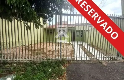 Casa com 3 quartos para alugar na floresta, 510, ouro fino, são josé dos pinhais por r$ 1.900