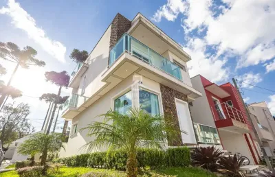 Casa em condomínio fechado com 3 quartos à venda na augusto criminácio, 106, afonso pena, são josé dos pinhais por r$ 1.300.000