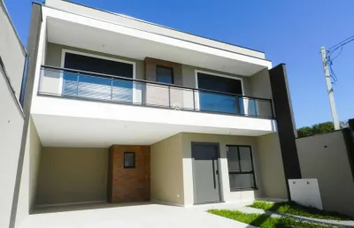 Casa com 3 quartos à venda na rua professor joão da costa viana, 1060, cidade jardim, são josé dos pinhais por r$ 1.190.000