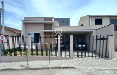 Casa com 3 quartos à venda na rua benjamin palu, 196, santo antônio, são josé dos pinhais por r$ 679.000