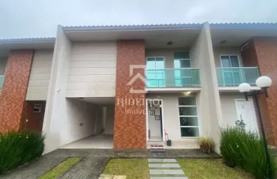 Casa em condomínio fechado com 3 quartos para alugar na rua ângelo moro redeschi, 216, cruzeiro, são josé dos pinhais por r$ 3.900
