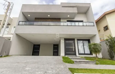 Casa em condomínio fechado com 3 quartos à venda na travessa luziano cordeiro, 1050, afonso pena, são josé dos pinhais por r$ 1.888.000