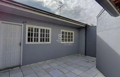 Casa com 2 quartos à venda na miguel alves da rocha, 44, costeira, são josé dos pinhais por r$ 350.000