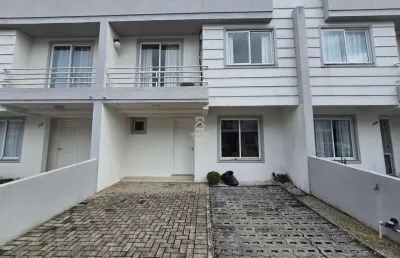 Casa em condomínio fechado com 3 quartos para alugar na rua maranhão, 23, boneca do iguaçu, são josé dos pinhais por r$ 4.000