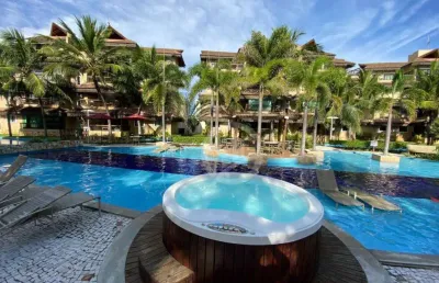 Cobertura parque das ilhas, com 4 dormitórios à venda, 168 m² por r$ 1.200.000 - porto das dunas - aquiraz/ce