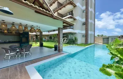 Apartamento à venda, 67 m² por r$ 640.000,00 - porto das dunas - aquiraz/ce