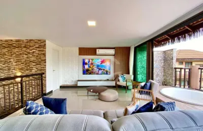 Cobertura à venda, 203 m² por r$ 2.450.000,00 - aquiraz riviera - aquiraz/ce