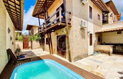 Casa à venda, 117 m² por r$ 550.000,00 - porto das dunas - aquiraz/ce