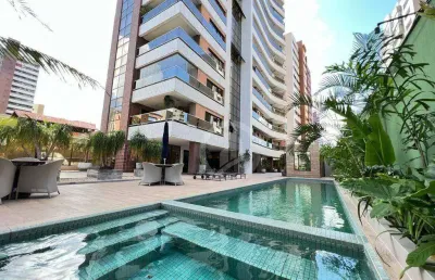 Apartamento com 4 dormitórios à venda, 297 m²  meireles - fortaleza/ce