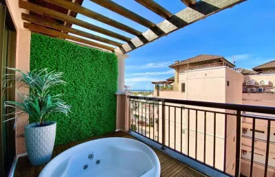 Cobertura à venda, 136 m² por r$ 749.000,00 - porto das dunas - aquiraz/ce