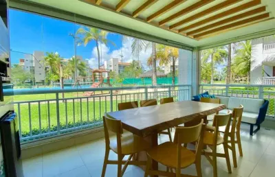 Apartamento no golf ville com 3 dormitórios à venda, 115 m² por r$ 1.999.000 - porto das dunas - aquiraz/ce