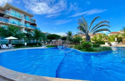 Apartamento duplex com 3 dormitórios à venda por r$ 599.000 - porto das dunas  - aquiraz/ce