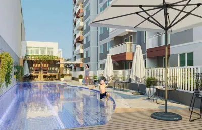 Lindíssimo lançamento na maraponga 2 e 3 quartos 1 e 2 vagas. apartir de 394.600,00 com lazer completo.