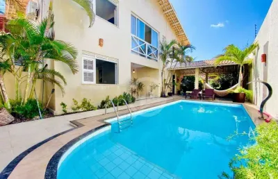 Casa no porto das dunas com 4 dormitórios à venda, 288 m² por r$ 890.000 - porto das dunas - aquiraz/ce