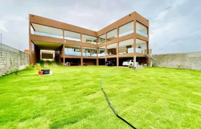 Casa no porto das dunas com 5 dormitórios à venda, 900 m² por r$ 4.200.000 - porto das dunas - aquiraz/ce