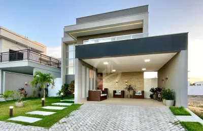 Casa à venda, 244 m² por r$ 1.320.000,00 - jacunda - aquiraz/ce