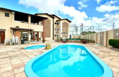 Vendo apartamento na maraponga 3 quartos, suíte, varanda, nascente, lazer por apenas 269.000.