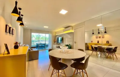Apartamento no golf ville com 3 dormitórios à venda, 102 m² por r$ 1.550.000 - porto das dunas - aquiraz/ce