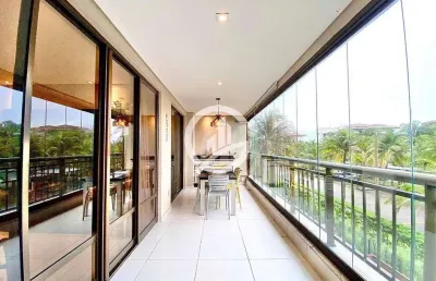 Apartamento mandara kauai  com 4 dormitórios à venda, 126 m² por r$ 1.795.000 - porto das dunas - aquiraz/ce