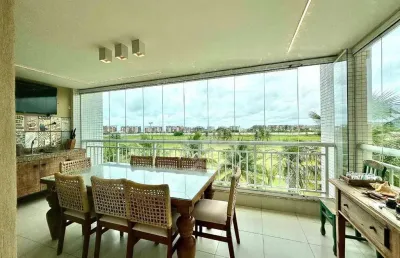 Apartamento no golf ville  com 3 dormitórios à venda, 115 m² por r$ 1.490.000 - porto das dunas - aquiraz/ce