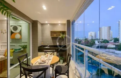 Apartamento à venda, 90 m² por r$ 1.050.000,00 - guararapes - fortaleza/ce