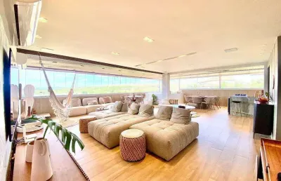 Apartamento cobertura no gol ville com 3 dormitórios à venda, 176 m² por r$ 3.690.000 - porto das dunas - aquiraz/ce