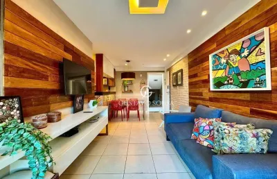 Apartamento à venda, 89 m² por r$ 790.000,00 - porto das dunas - aquiraz/ce